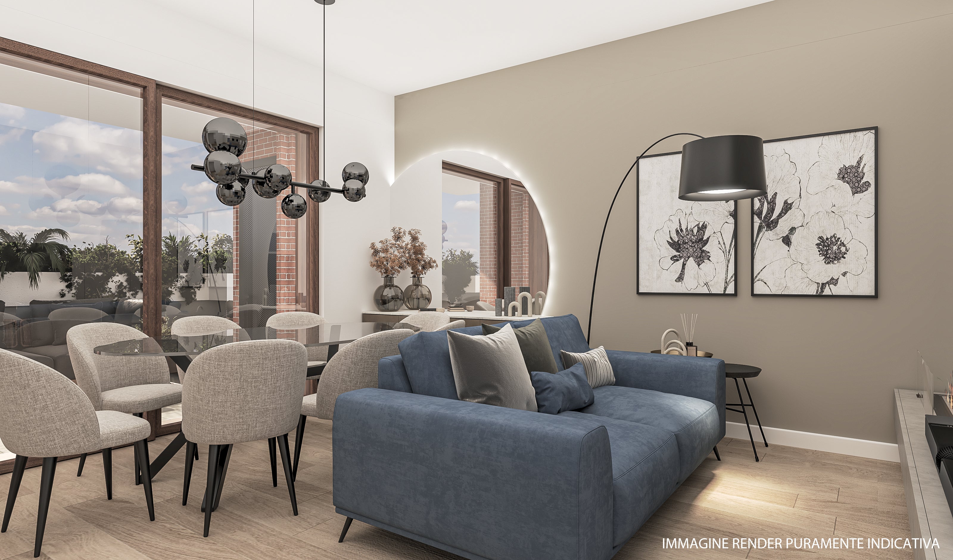 IVORY AVIO E BIANCO | Trilocale 76mq