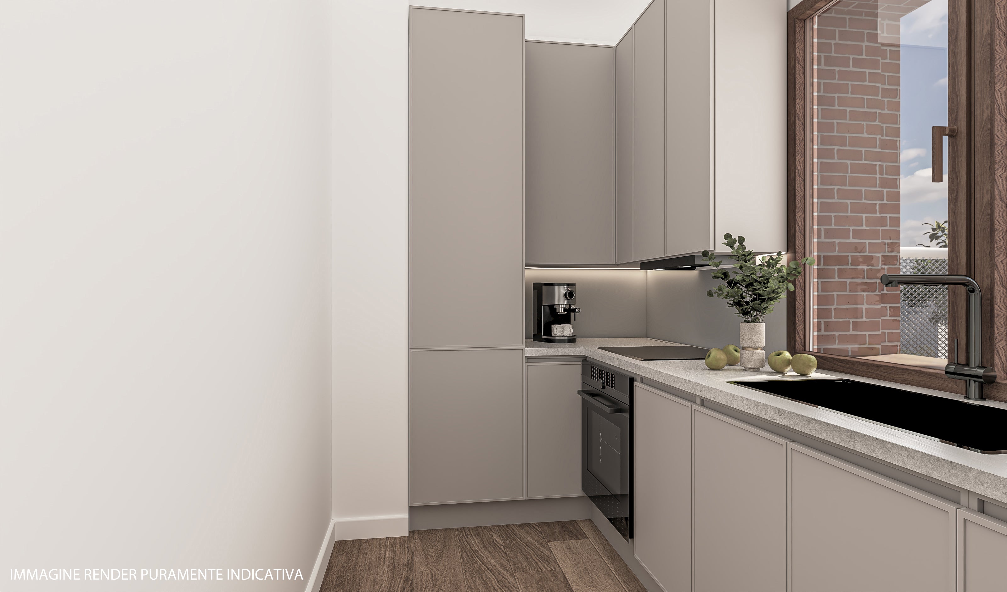 HONEY GRIGIO BIANCO | Trilocale 84mq