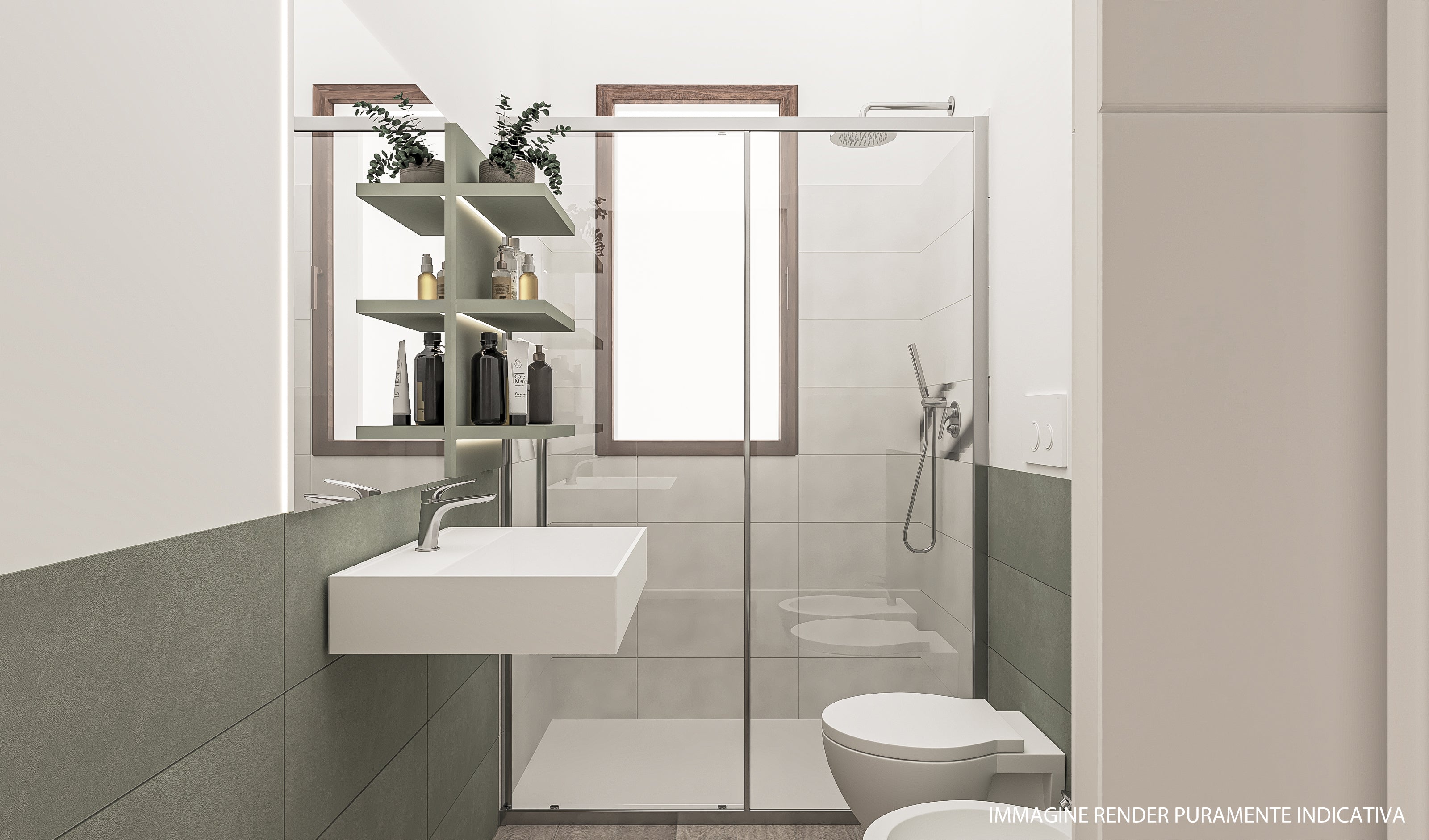 SMOKE SALVIA BIANCO | Trilocale 76mq