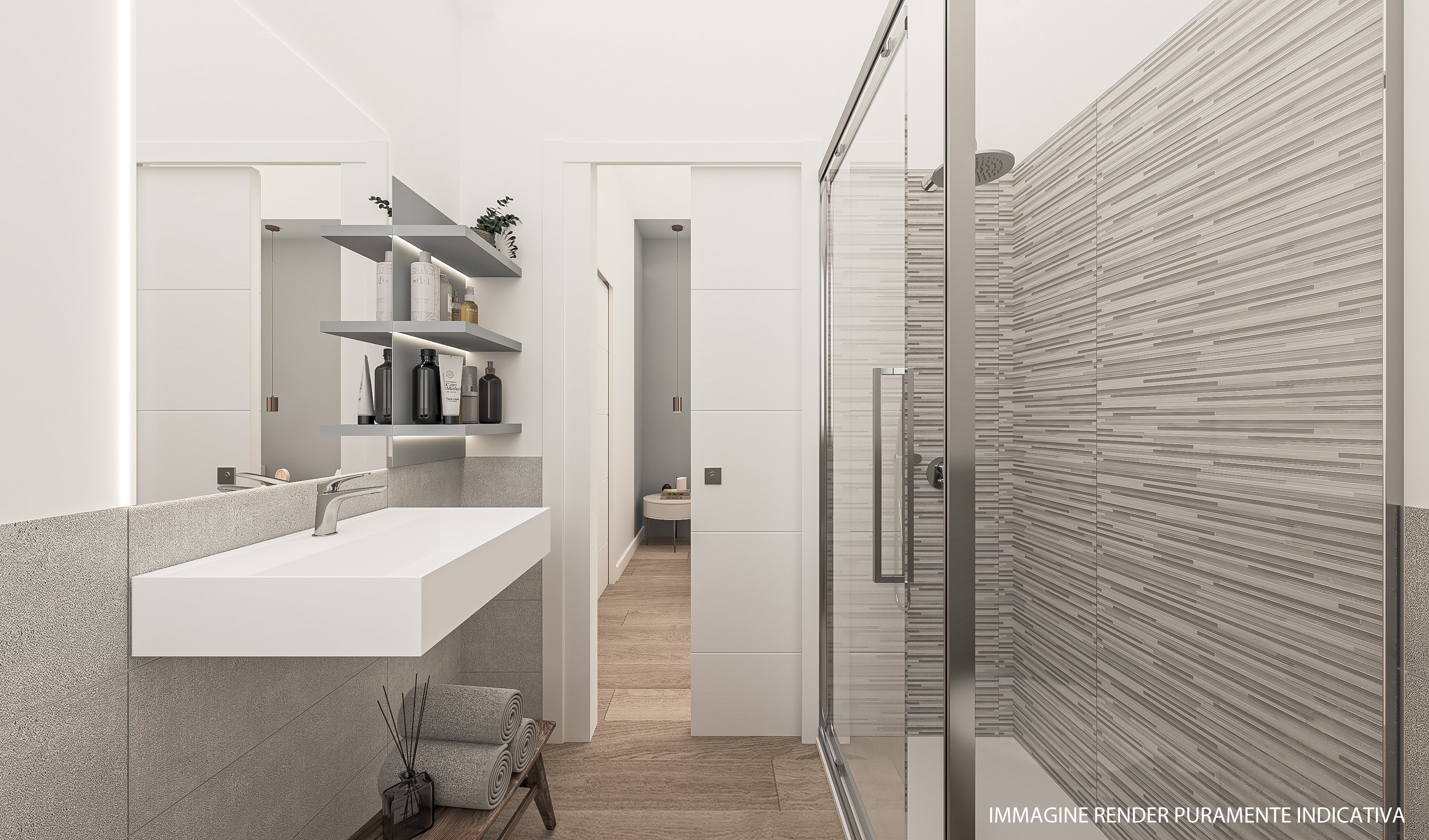 IVORY AVIO E BIANCO | Trilocale 82,68mq Z2A