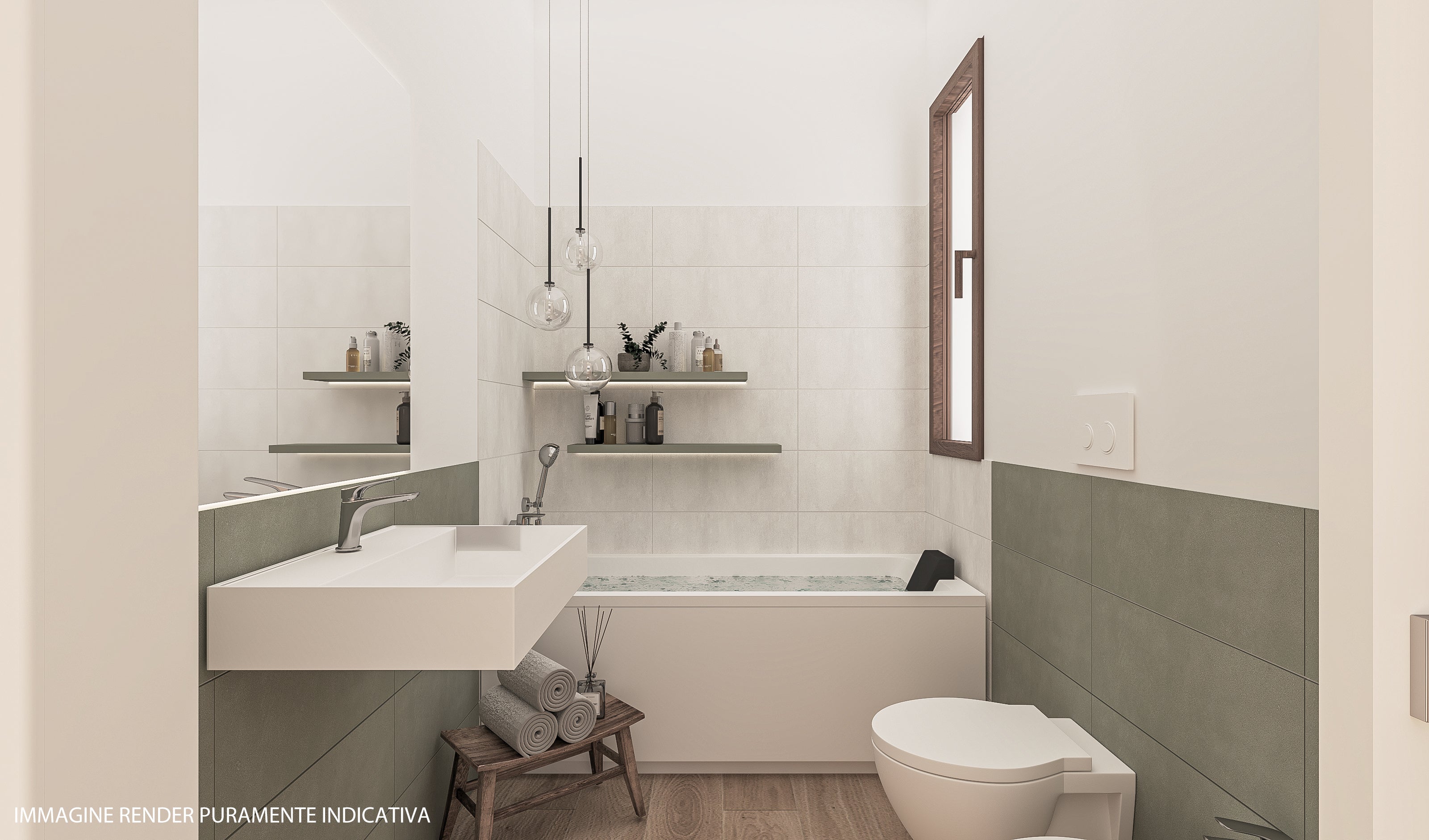 ALMOND SALVIA BIANCO | Trilocale 83mq